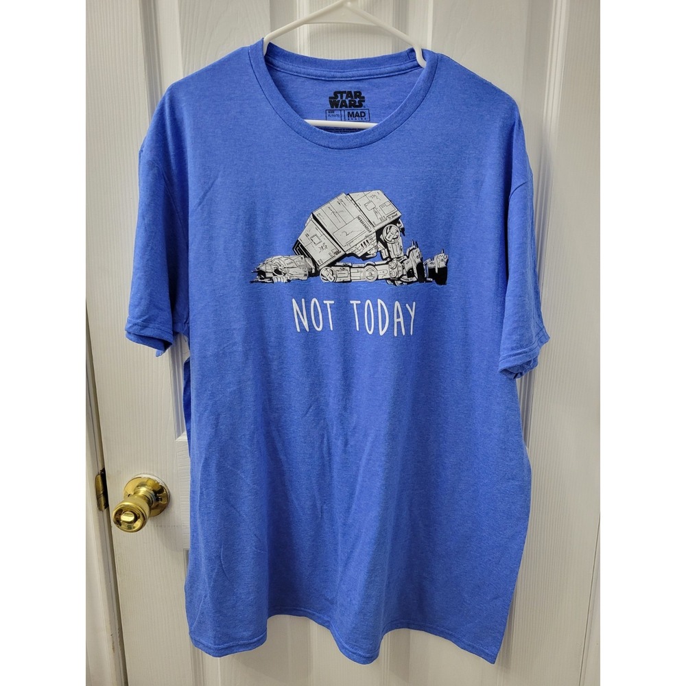 Star Wars Short Sleeve Mad Engine AT-AT Not Today  XL T-Shirt New without tags